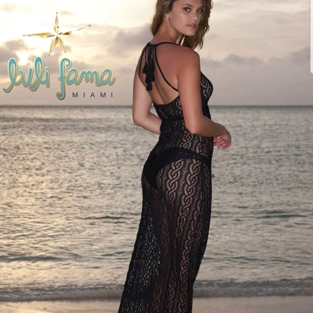 **SOLD**uli Fama amor Marinero Tassel  Maxi Dress